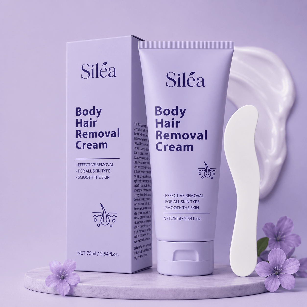 Hair removal cream